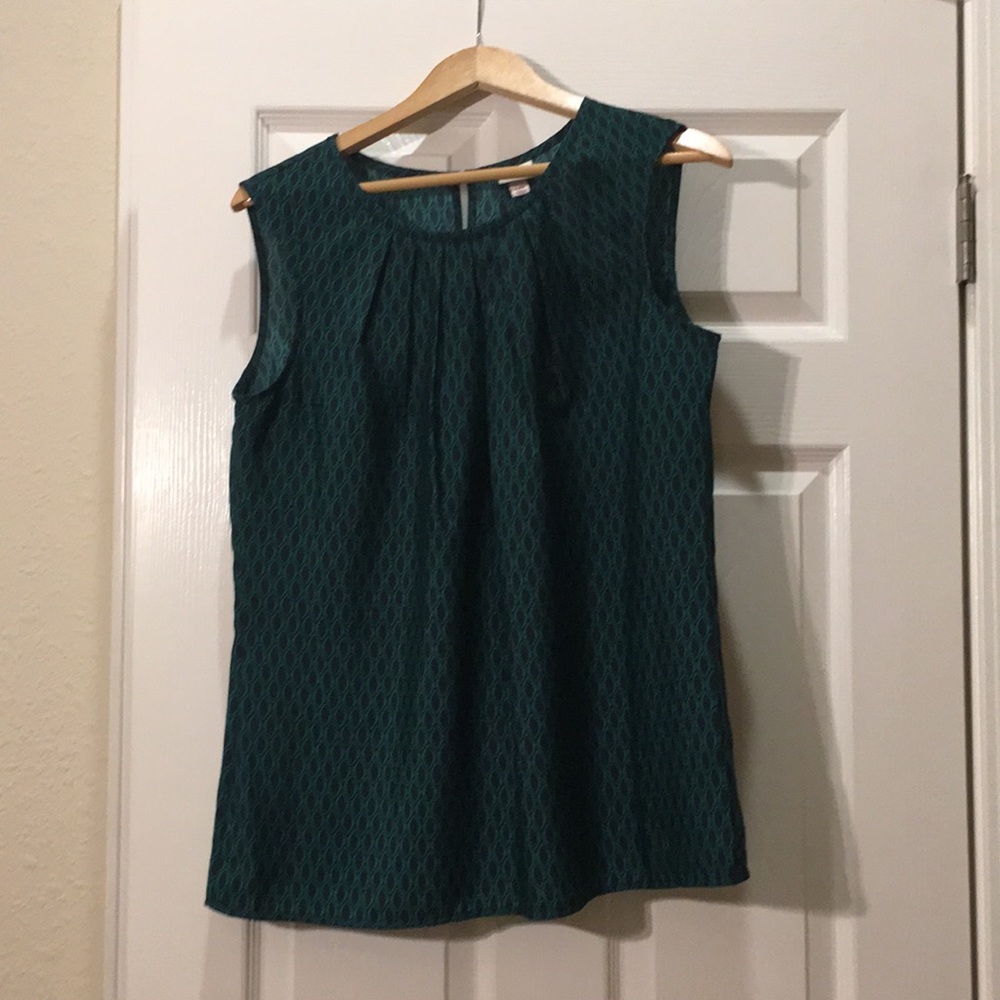 Merona Green & Blue Tank